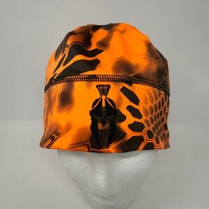 Kryptek Men's Kiska Beanie Spartan Logo
Orange Black Camo Beanie Hat OSFM